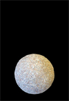 Boule en granit rose dia 40