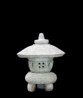 Lanterne Japonaise Oki Gata En Pierre Reconstituée – Massive, Résistante Au Gel, Élégance Asiatique Pour Jardin & Extérieur