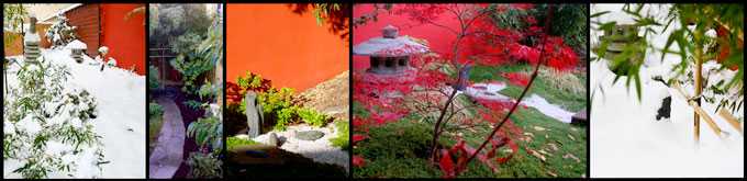 réalisation de jardin japonais quatre saison