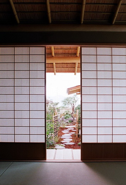 Japanese Garden ,watched from Tea Ceremony House,Chogai-Tei,