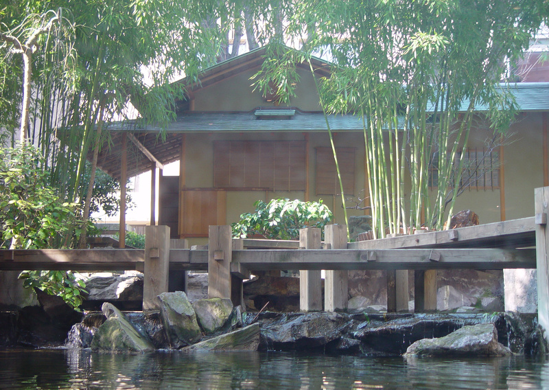 pavillion vu de l'interieur du musée